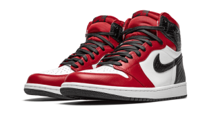Nike Sko Air Jordan 1 Retro High Satin Snake Chicago